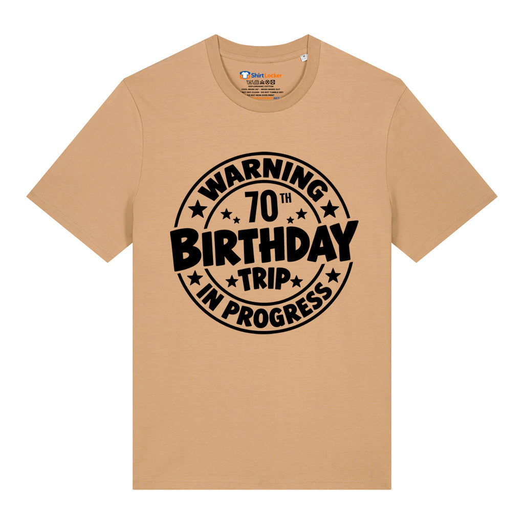 70th Birthday Trip T-Shirt