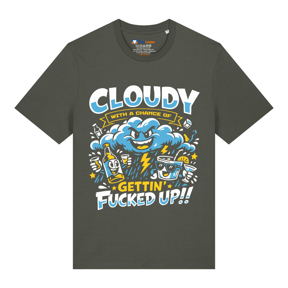 Cloudy & Fucked Up T-Shirt