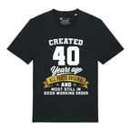 Created 40 Years Ago T-Shirt