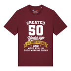 Created 50 Years Ago T-Shirt