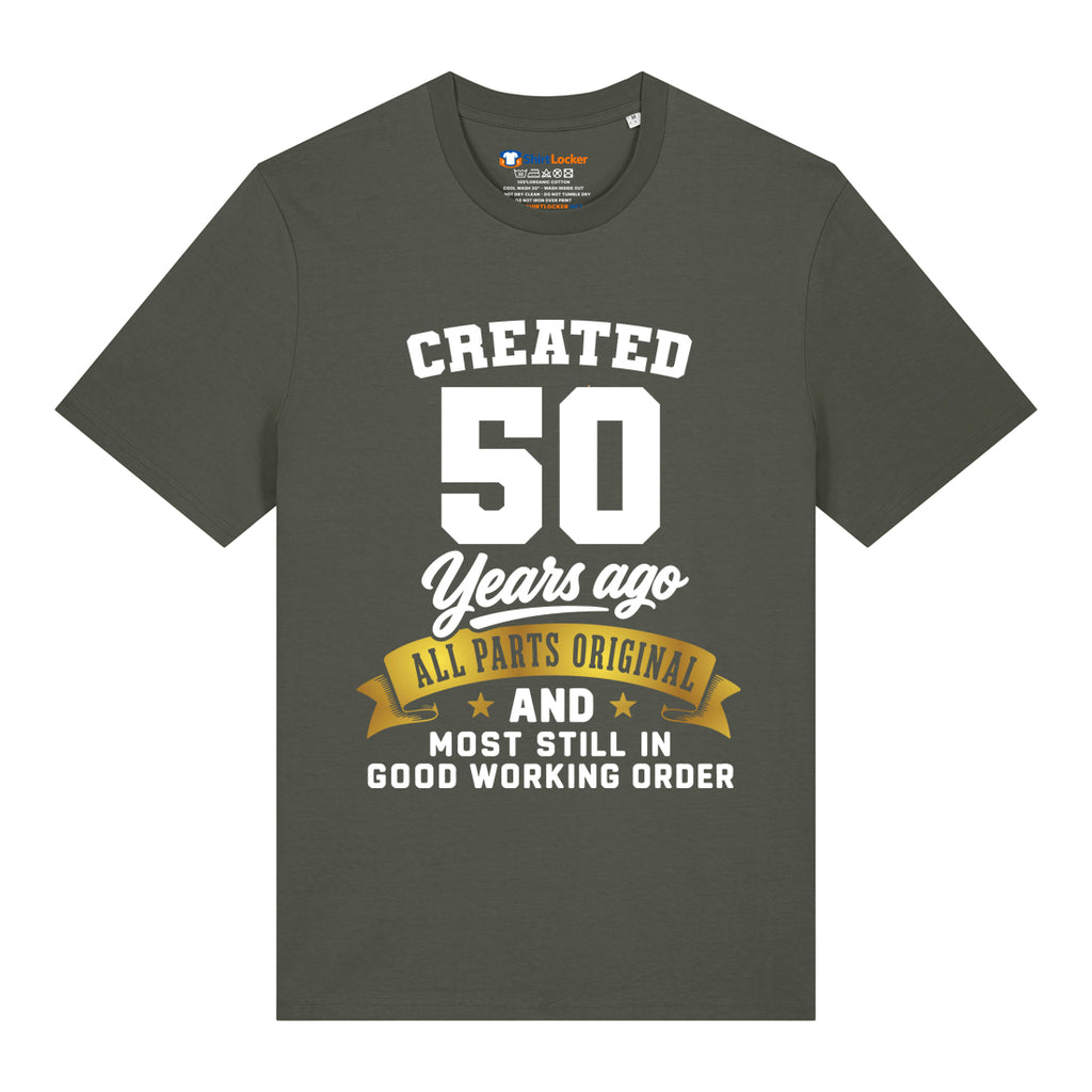 Created 50 Years Ago T-Shirt