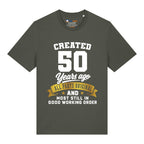 Created 50 Years Ago T-Shirt