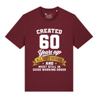 Created 60 Years Ago T-Shirt
