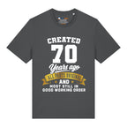 Created 70 Years Ago T-Shirt