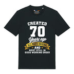 Created 70 Years Ago T-Shirt