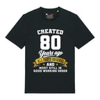 Created 80 Years Ago T-Shirt