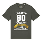 Created 80 Years Ago T-Shirt