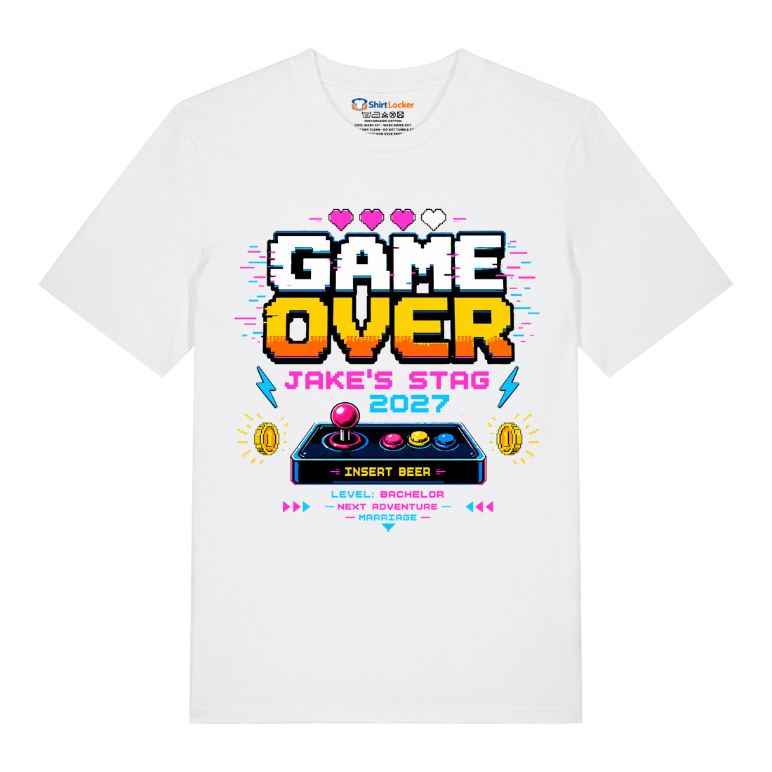 Game Over T-Shirt (Custom)