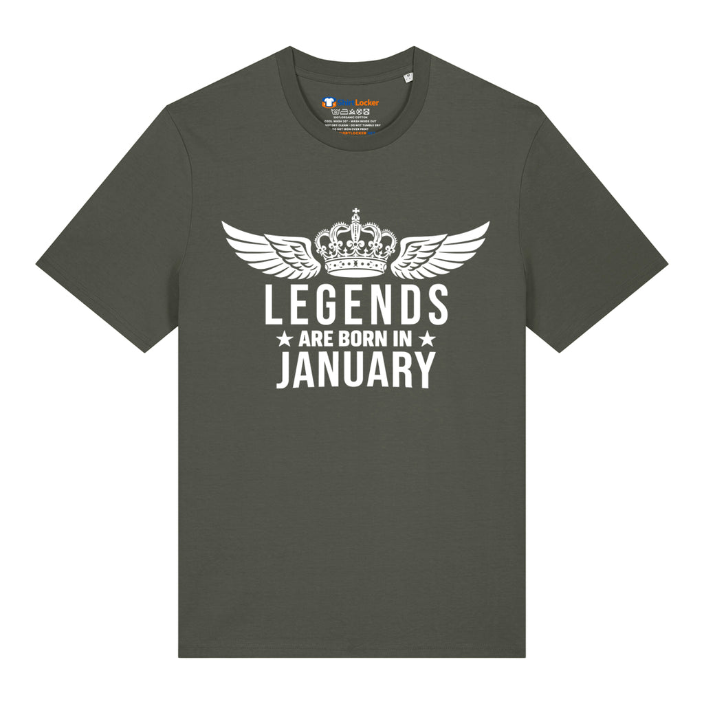 Legends Are Born T-Shirt (Custom)
