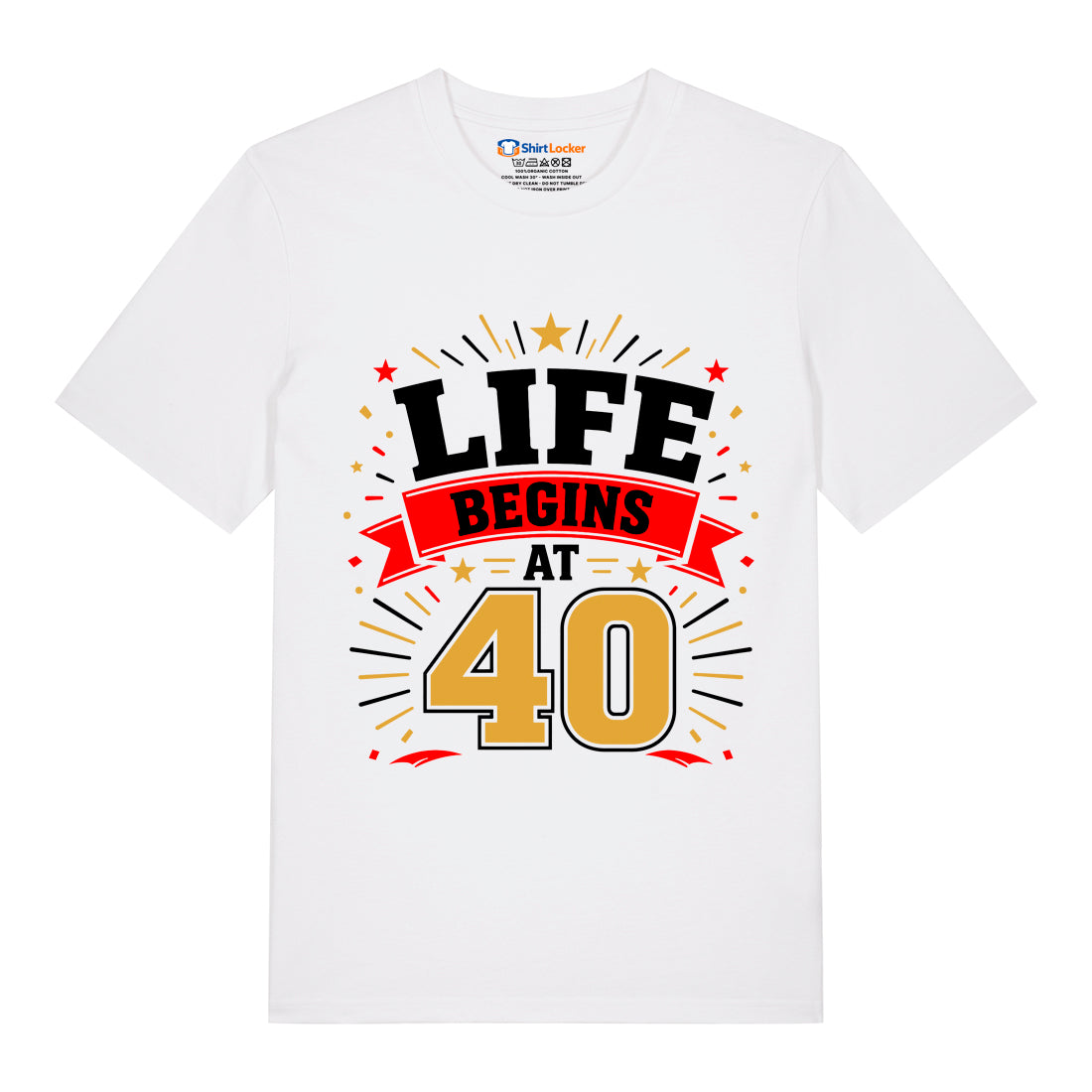 Life Begins At 40 T-Shirt