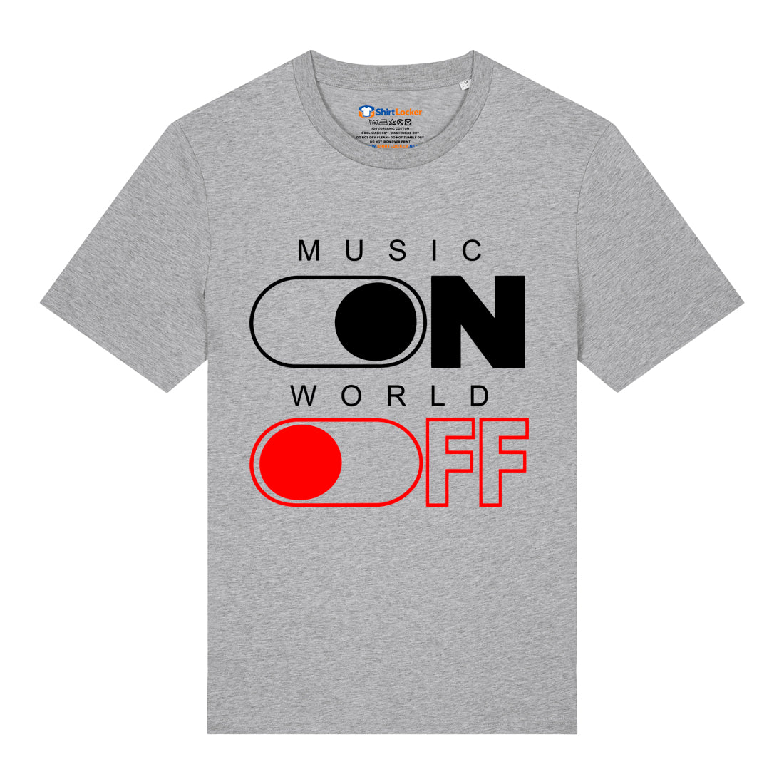 Music On, World Off T-Shirt