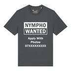 Nympho Wanted T-Shirt (Custom)