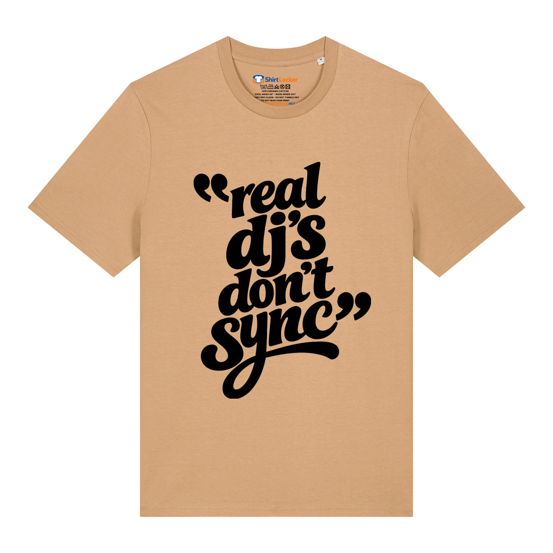 Real DJ's Don't Sync T-Shirt
