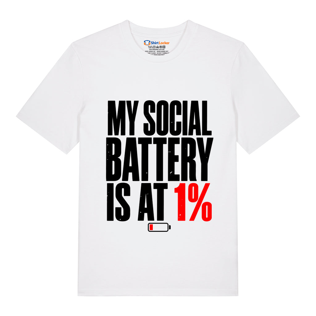 Social Battery T-Shirt