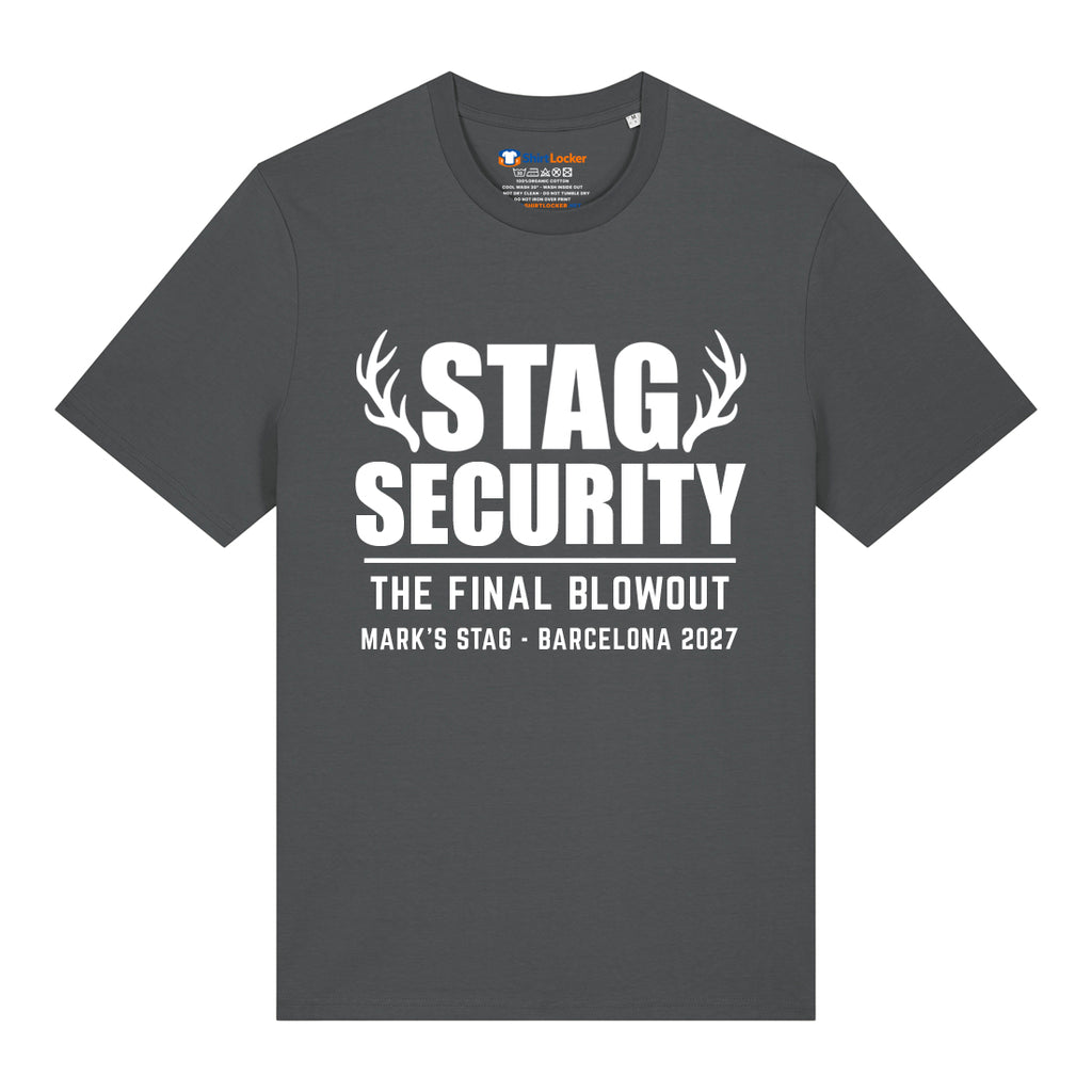 Stag Security T-Shirt (Custom)