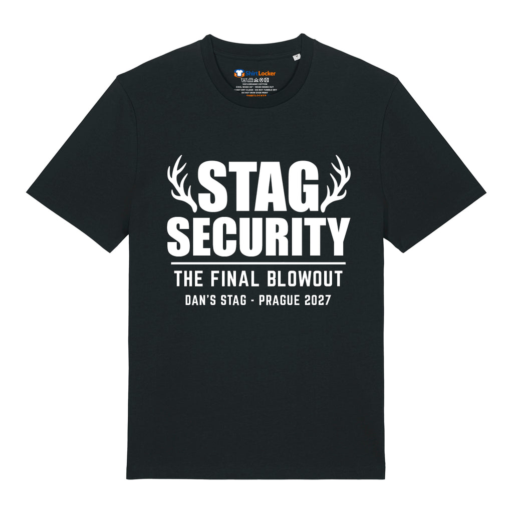 Stag Security T-Shirt (Custom)
