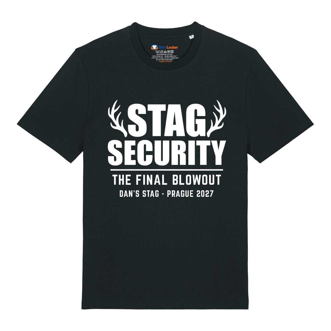 Stag Security T-Shirt (Custom)