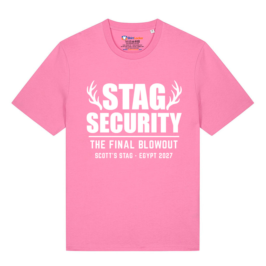 Stag Security T-Shirt (Custom)