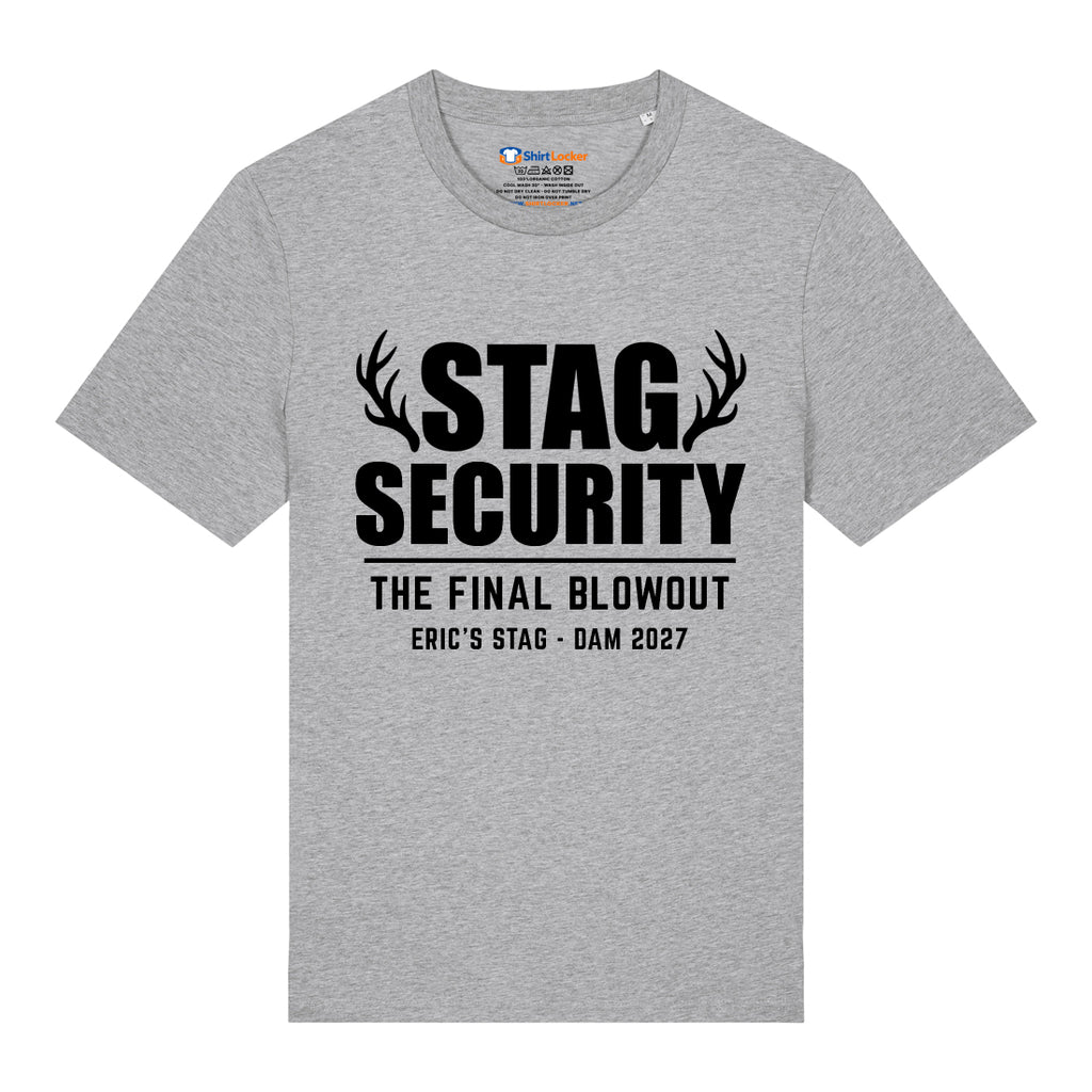 Stag Security T-Shirt (Custom)