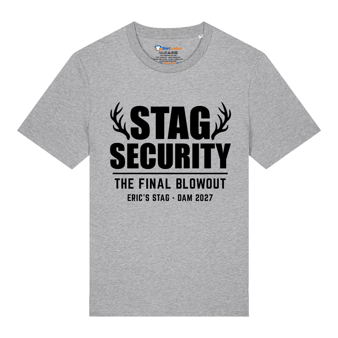 Stag Security T-Shirt (Custom)