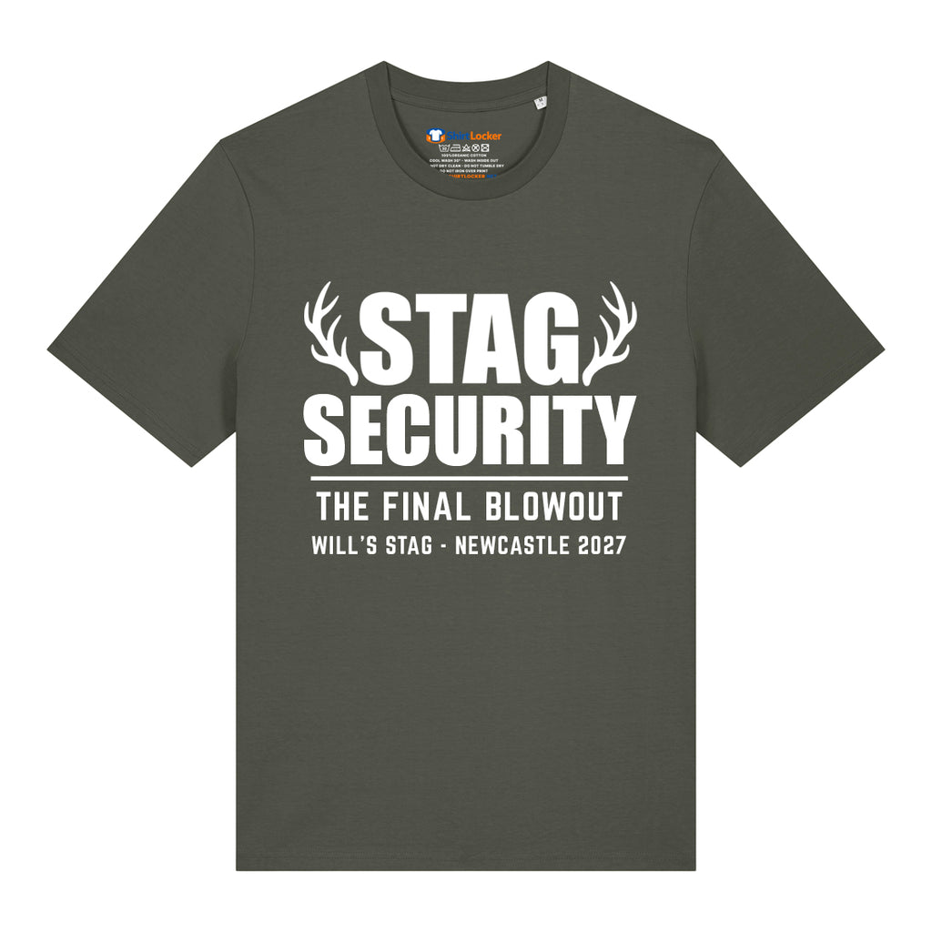 Stag Security T-Shirt (Custom)