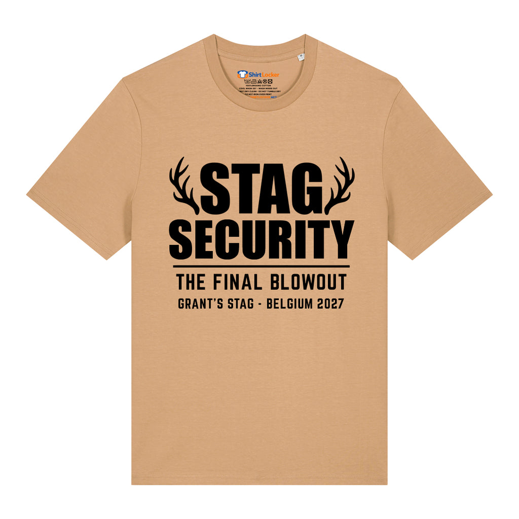 Stag Security T-Shirt (Custom)
