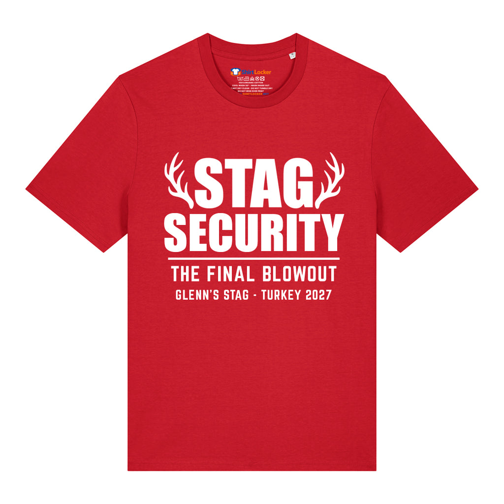 Stag Security T-Shirt (Custom)