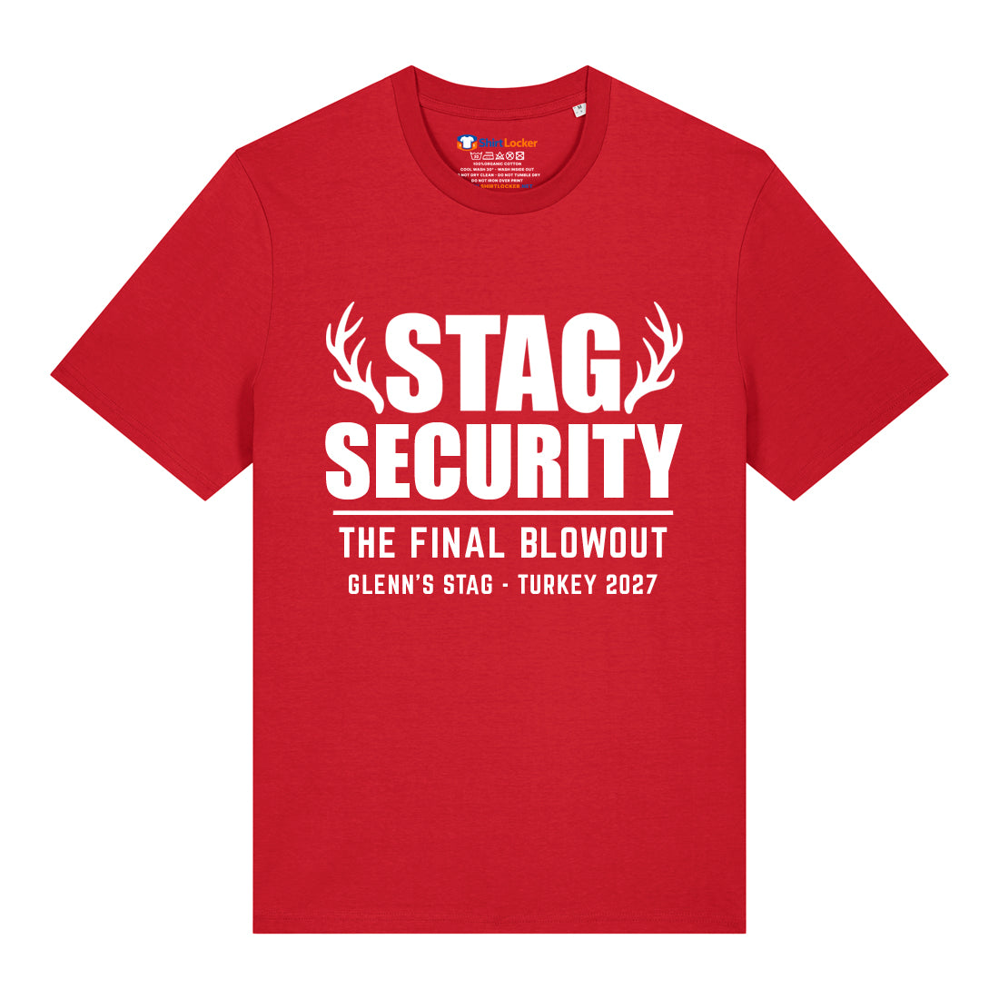Stag Security T-Shirt (Custom)