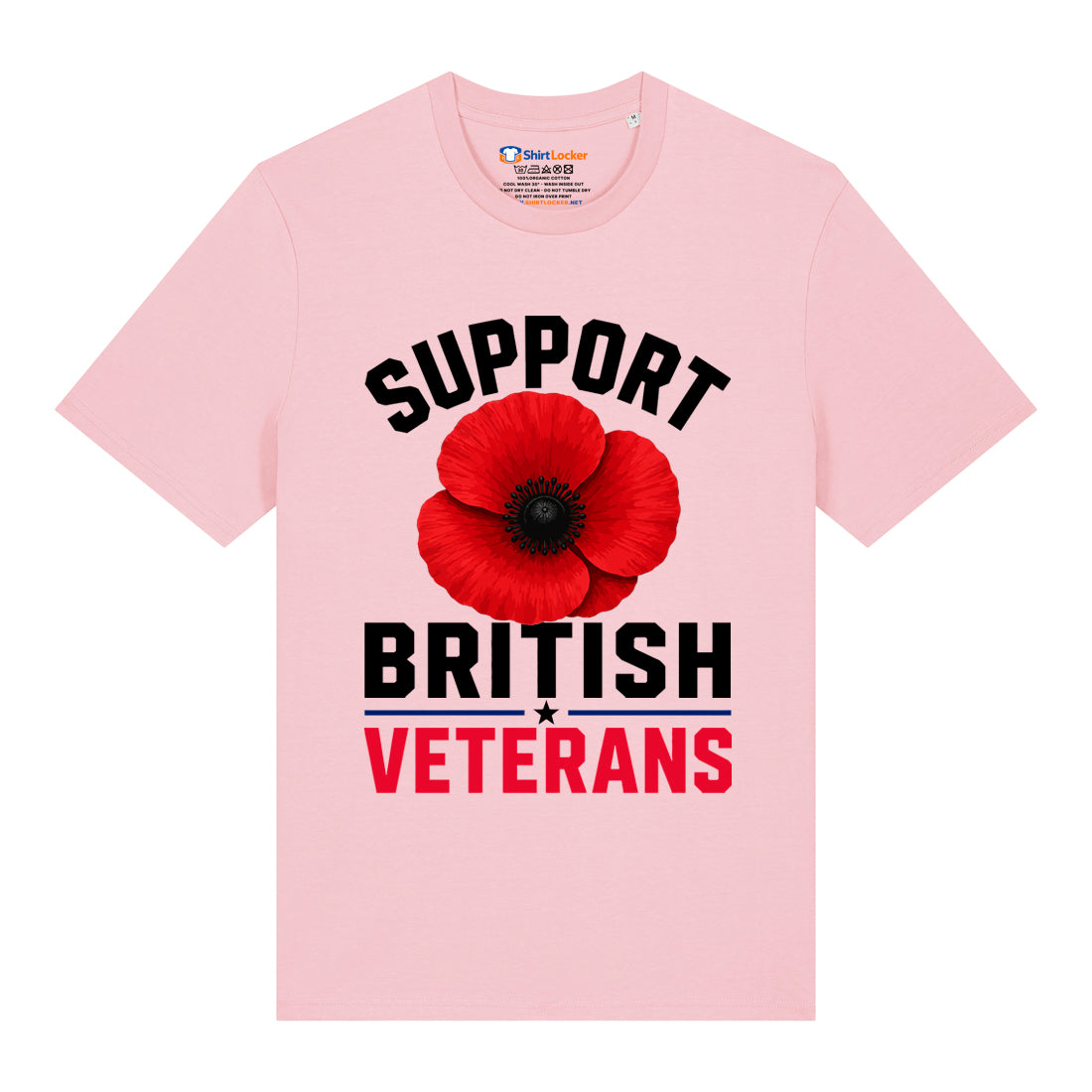 Support British Veterans T-Shirt