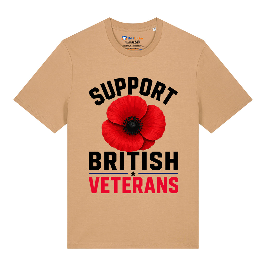 Support British Veterans T-Shirt