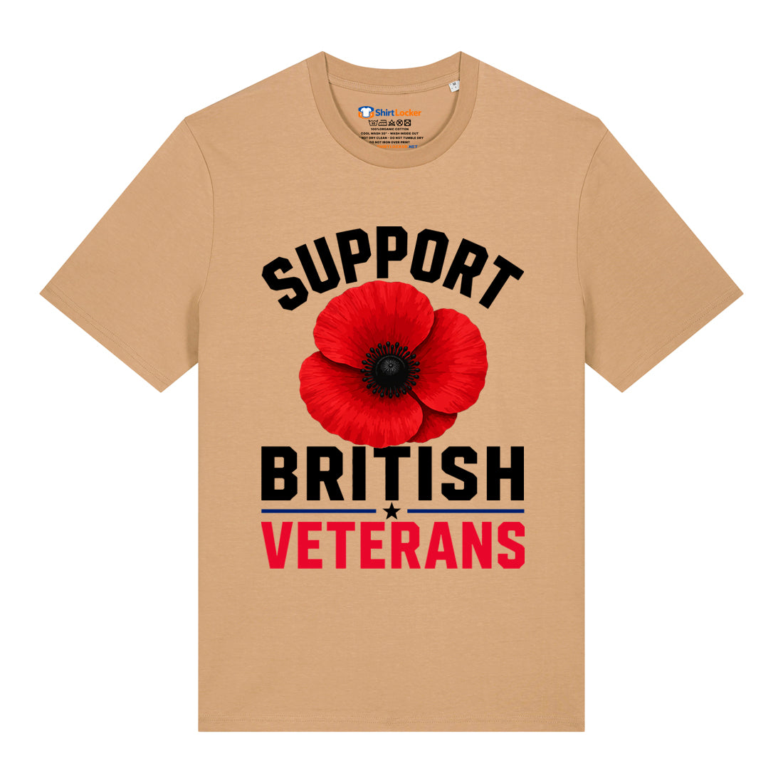 Support British Veterans T-Shirt