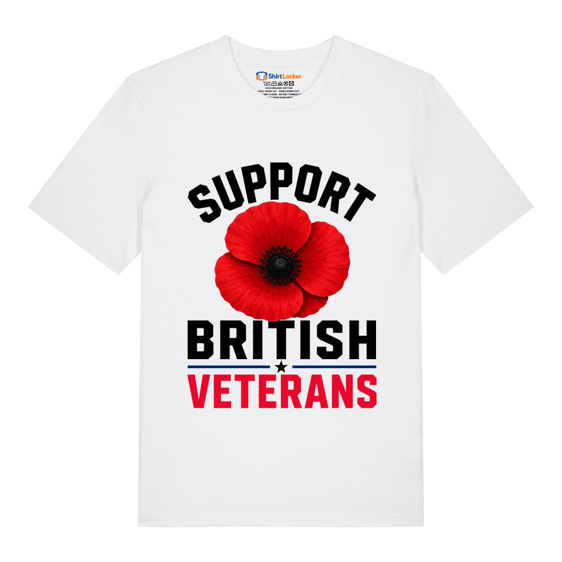 Support British Veterans T-Shirt