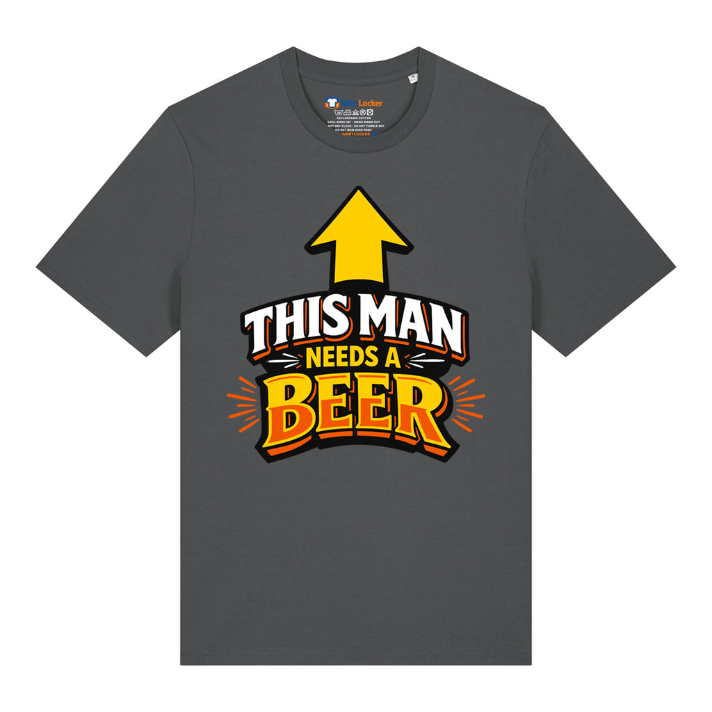 This Man Needs A Beer T-Shirt