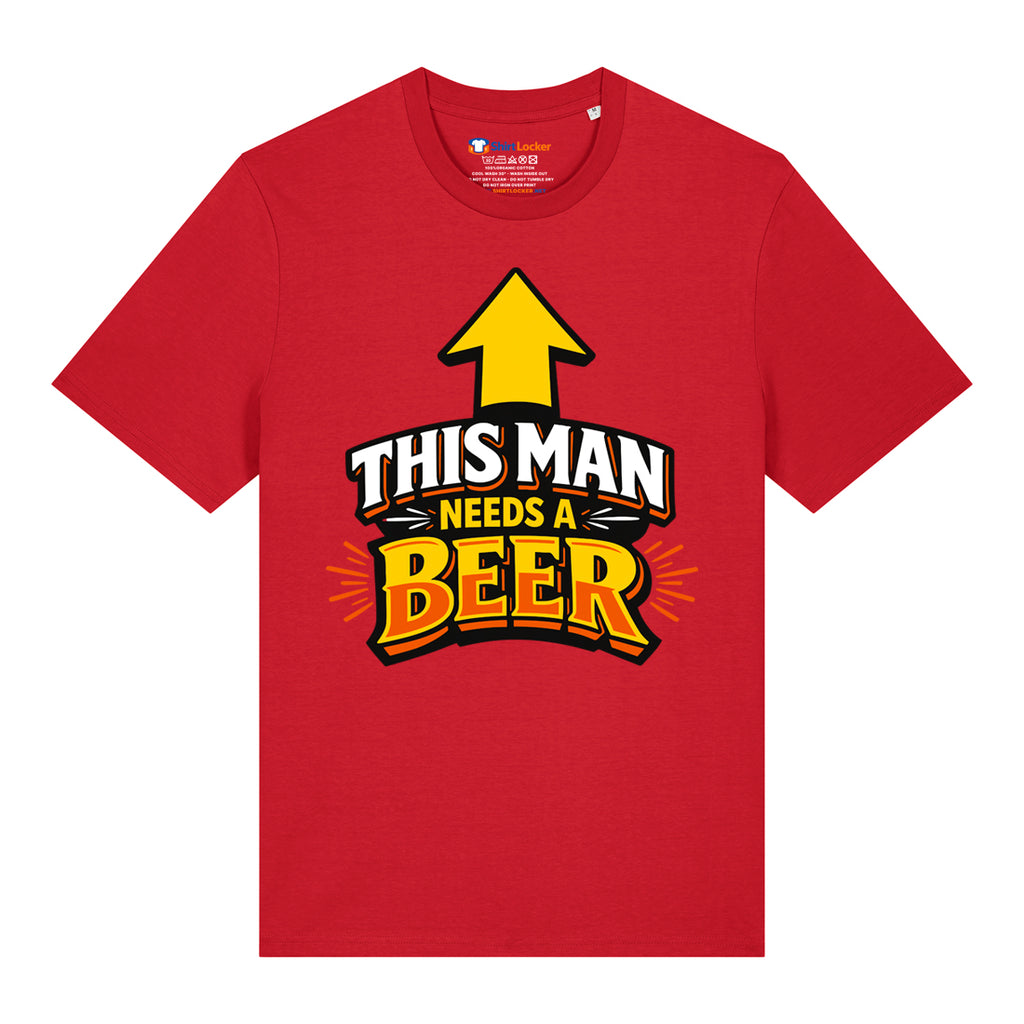 This Man Needs A Beer T-Shirt