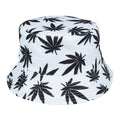 Cannabis Bucket Hat (White)