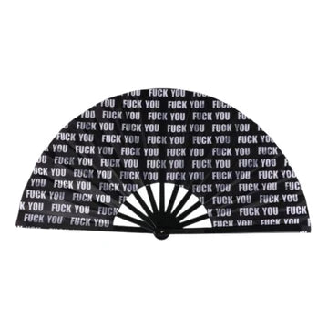 13-Inch ''Fuck You'' Hand Fan