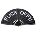 13-Inch ''Fuck Off!!'' Hand Fan